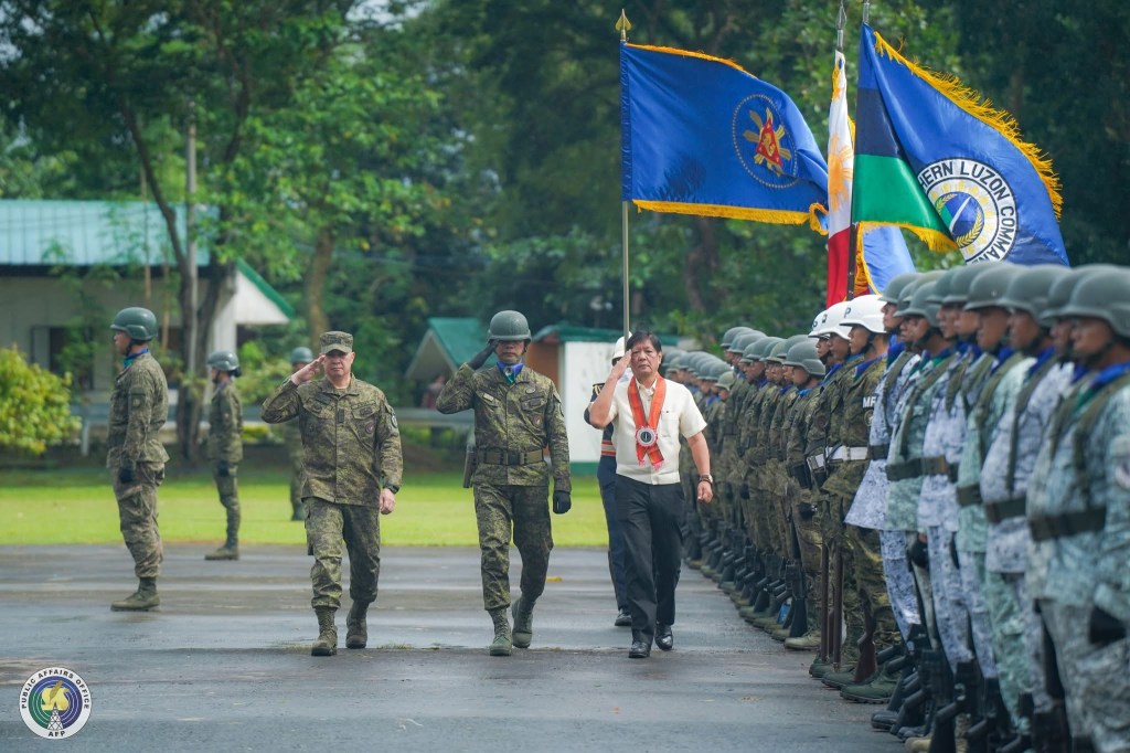 Amid budget cut, Marcos renews  promise to turn AFP into a ‘world-class&nbsp;force’