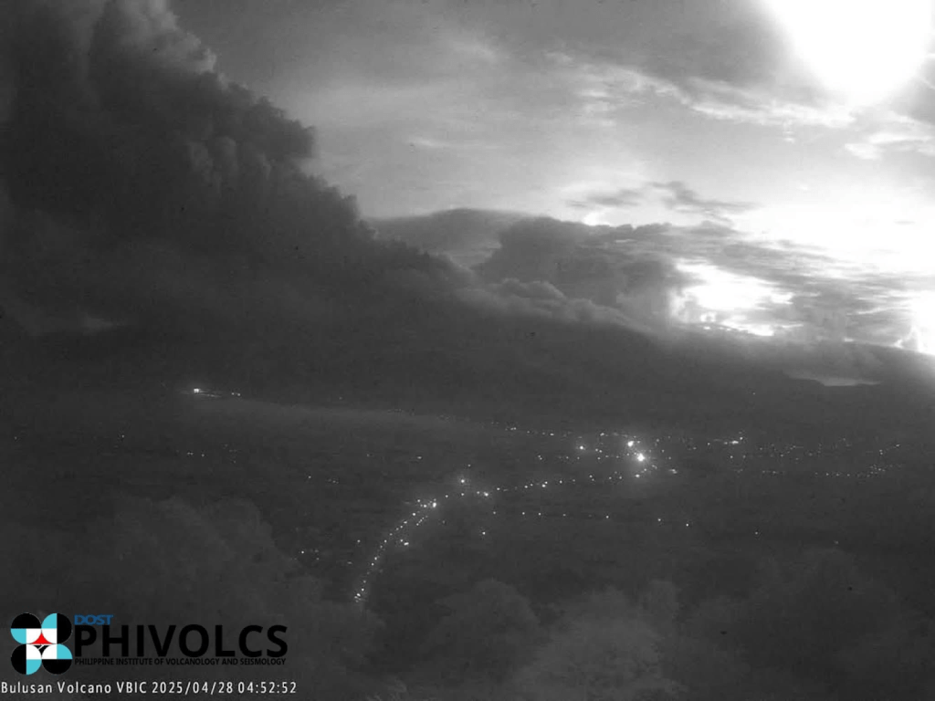 Alert Level 1 raised at Bulusan Volcano after phreatic&nbsp;eruption