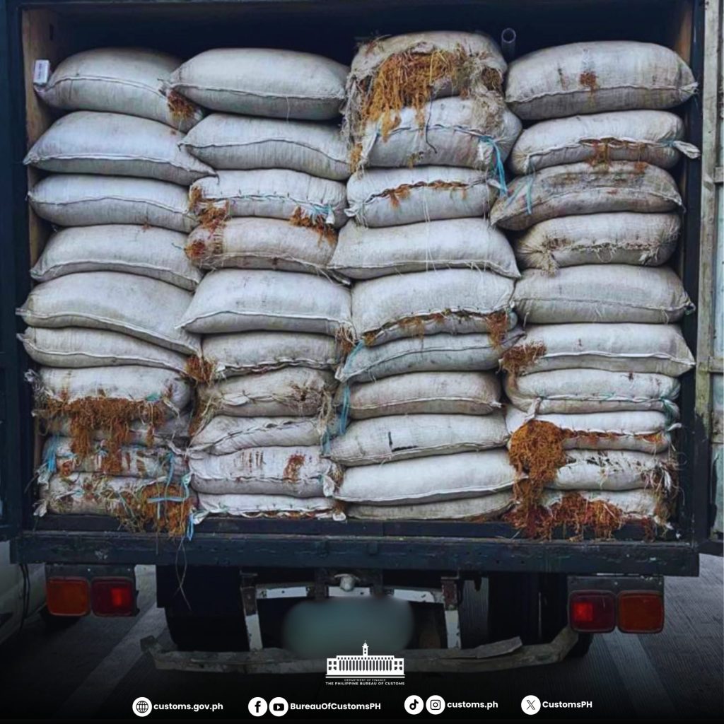 P31.9-M worth of smuggled cigarettes, marine materials seized in&nbsp;Zamboanga