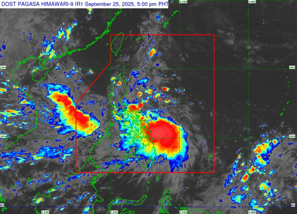 PAGASA: ‘Opong’ could hit Northern Samar, Bicol as severe tropical storm or&nbsp;typhoon