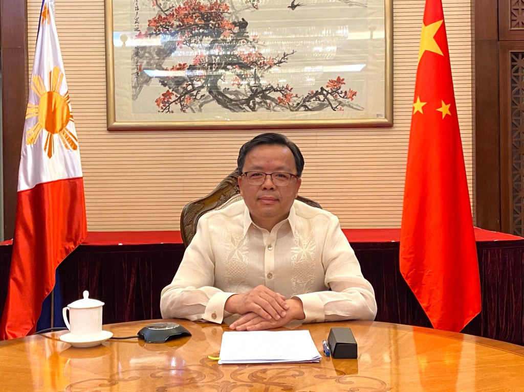 Outgoing Chinese envoy hopes for Philippine-China relations to return to ‘right&nbsp;track’
