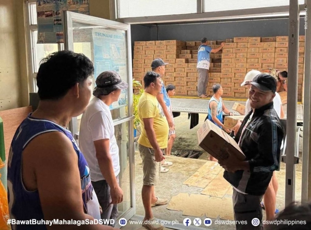 DSWD readies 2M food packs for areas along path of TD&nbsp;Mirasol