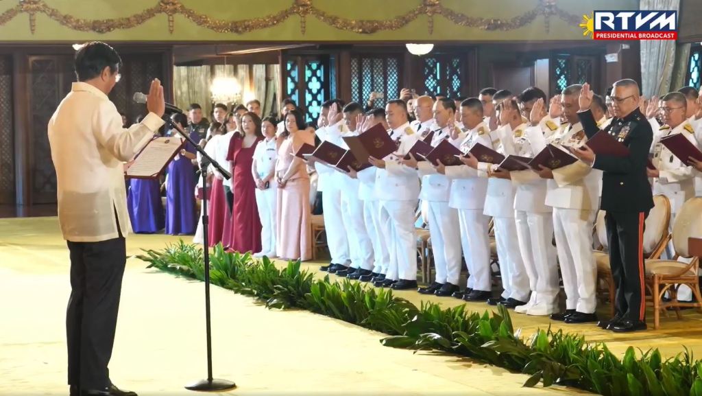 Marcos to AFP: Guard against ‘domestic threats’ like disinformation,&nbsp;radicalization