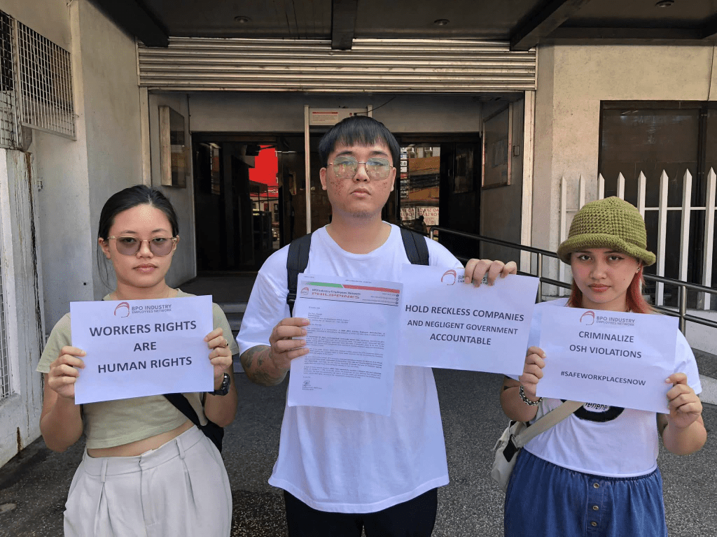 BPO workers’ group blasts IBPAP for denying safety lapses during Cebu quake, calls statement&nbsp;‘pathetic’