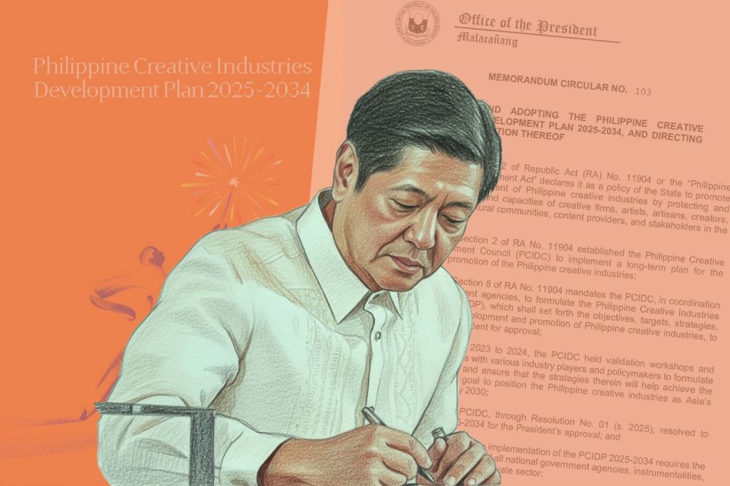 Palace adopts 10-year plan to boost Philippine creative&nbsp;industries