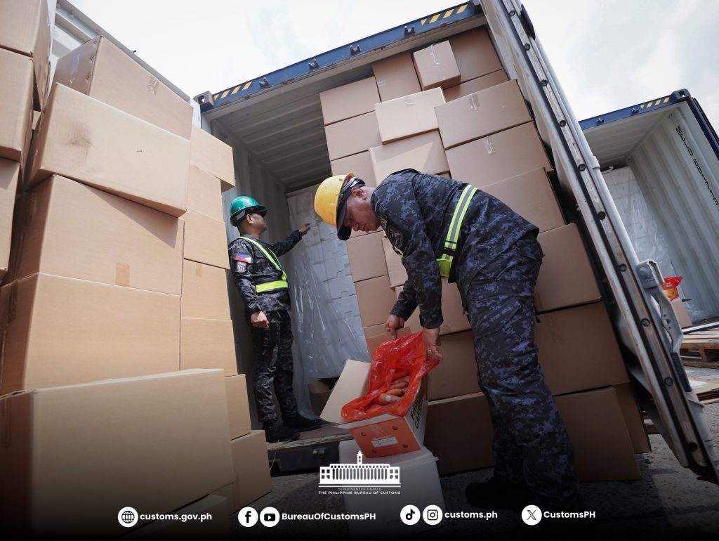 Customs intercepts P13.2-M carrots shipment misdeclared as bathroom&nbsp;fixtures
