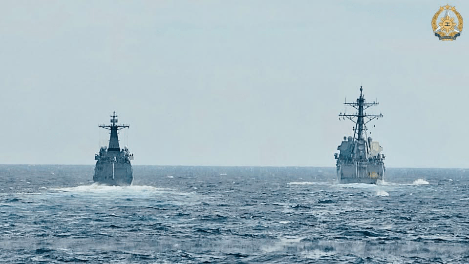 Philippines, US, Japan hold maritime drills in West Philippine&nbsp;Sea