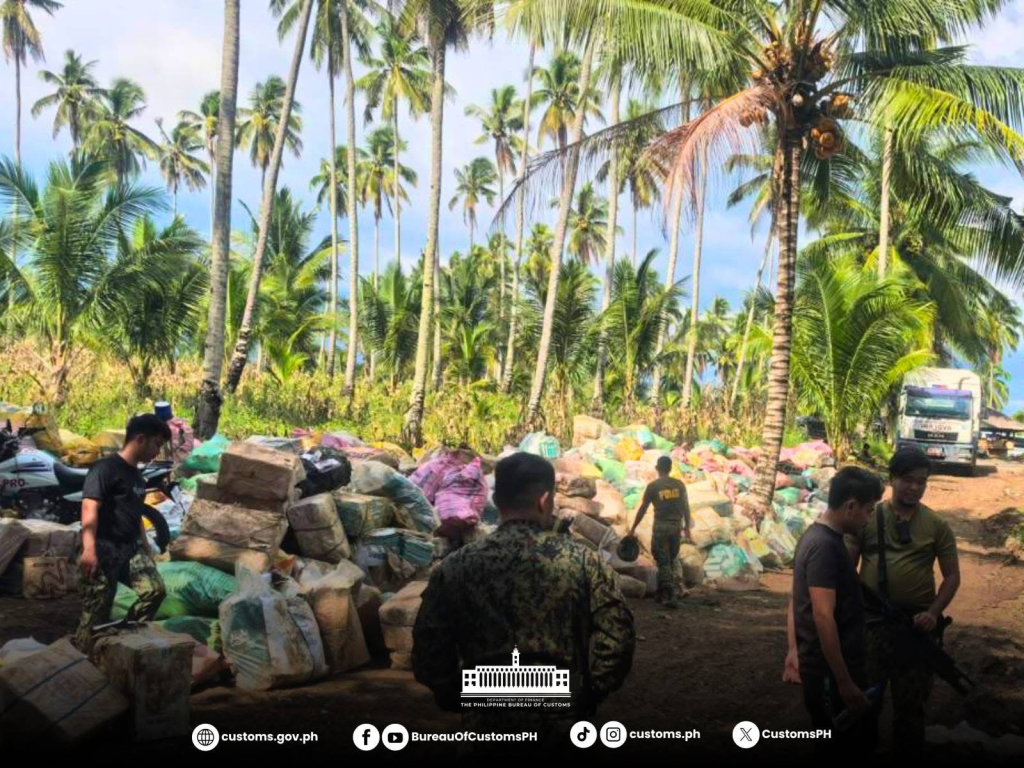 P106M worth of smuggled cigarettes recovered in Maguindanao del&nbsp;Norte