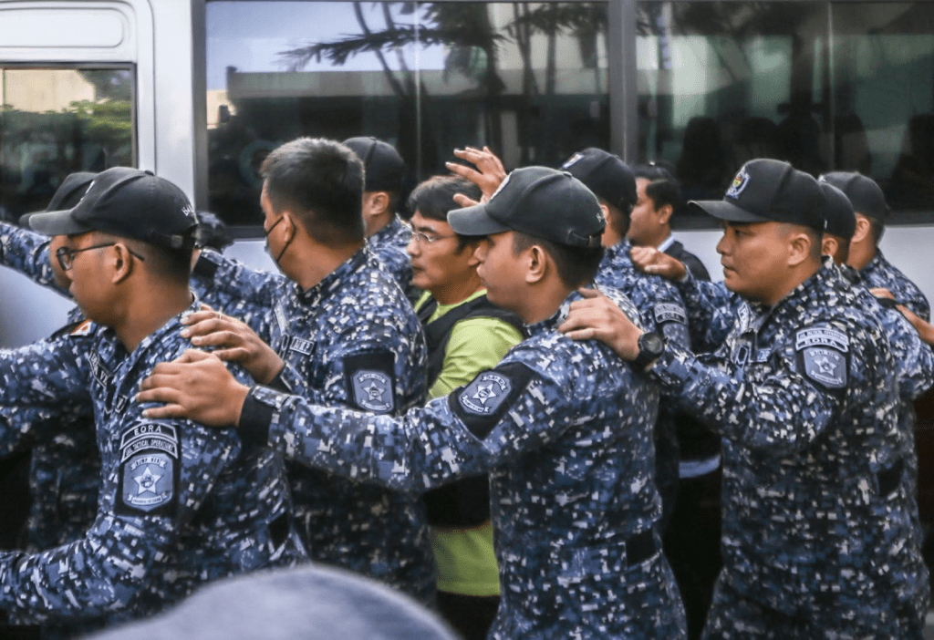 Revilla appears in Sandiganbayan over P92.8-M ghost flood control&nbsp;project