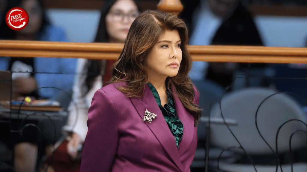 Imee Marcos: Buzz over Senate shake-up ‘loud’ but I wasn’t&nbsp;involved