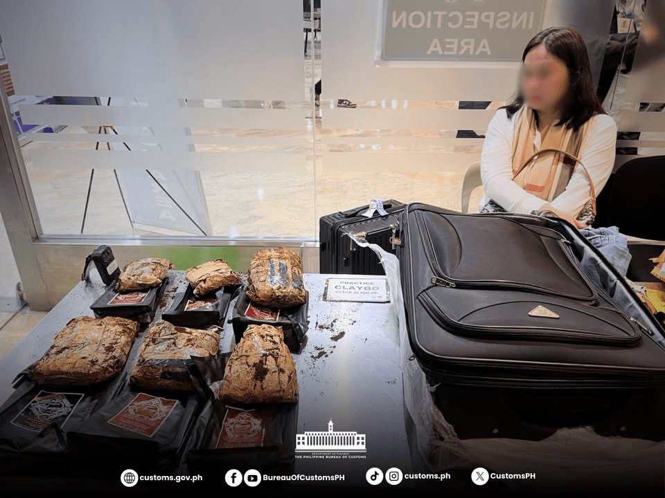 2 Filipino passengers arrested after P56.6M drug haul at&nbsp;NAIA