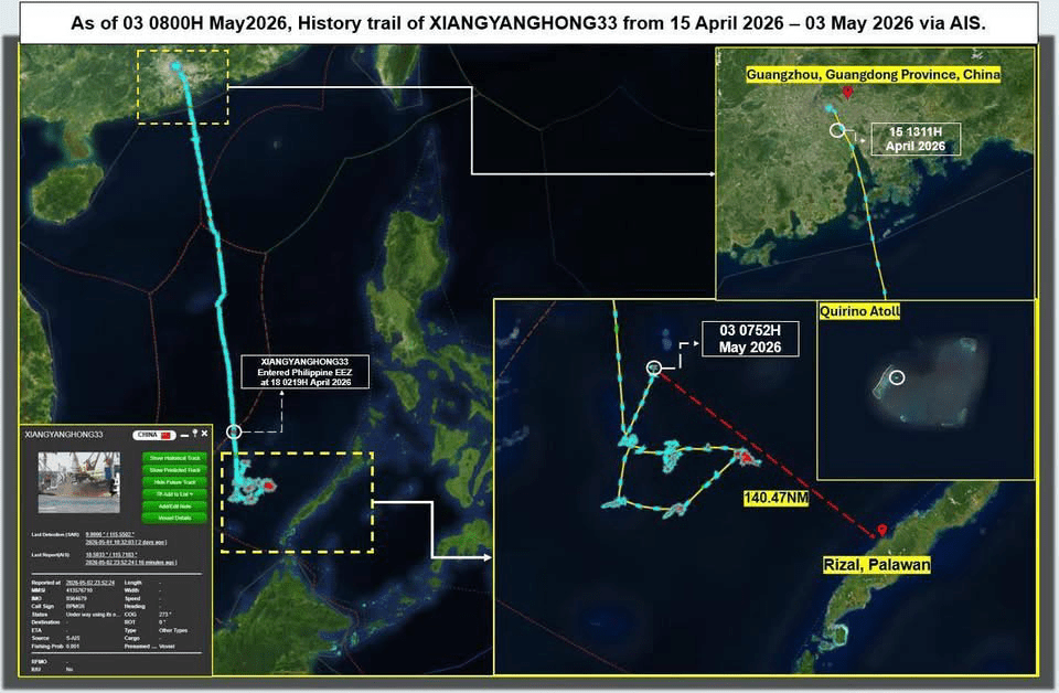 Chinese research vessels detected in Philippine waters, PCG to send aircraft,&nbsp;ships