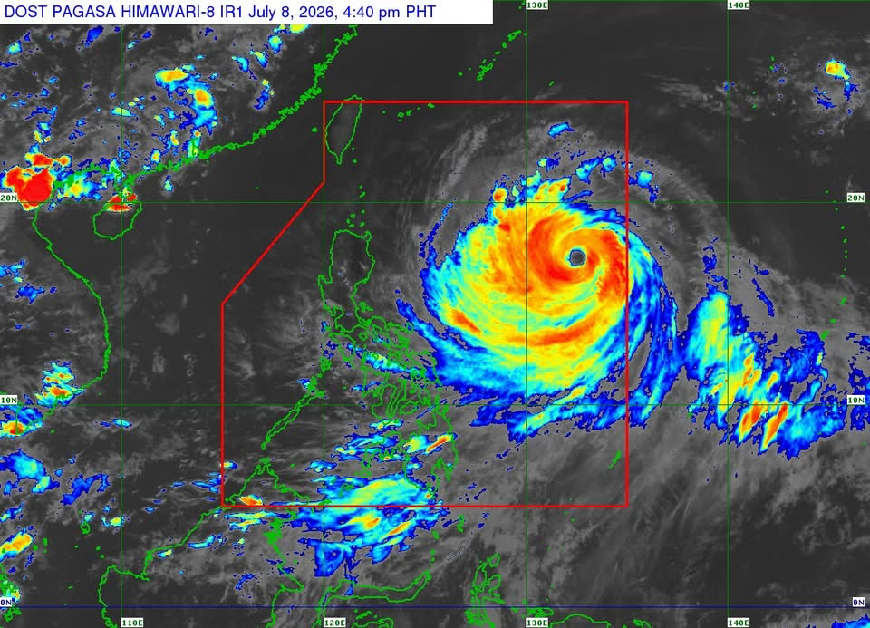 ‘Inday’ stays a super typhoon as it approaches Extreme Northern&nbsp;Luzon