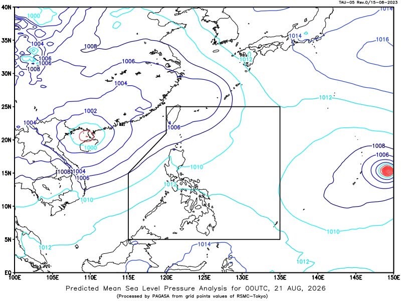 PAGASA warns of rain, thunderstorms in parts of Luzon as southwest monsoon persists