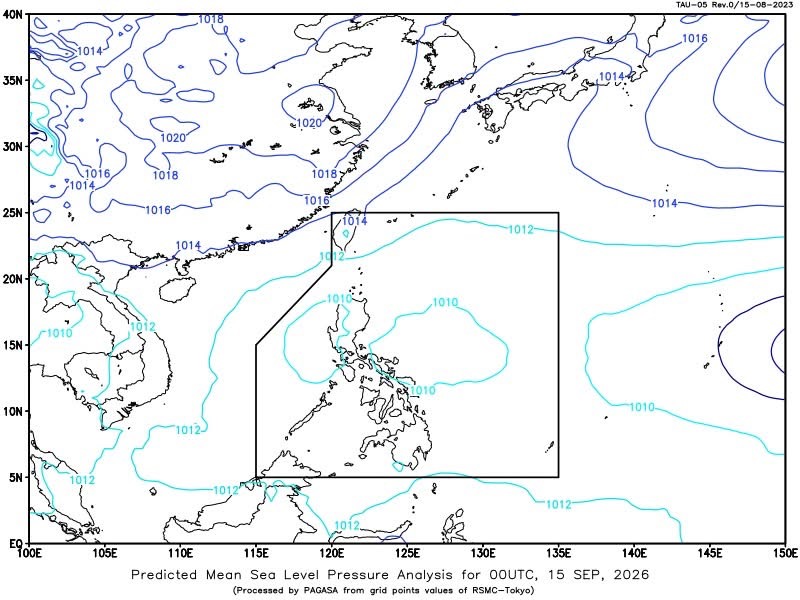 Easterlies to bring rain showers, thunderstorms over parts of Luzon